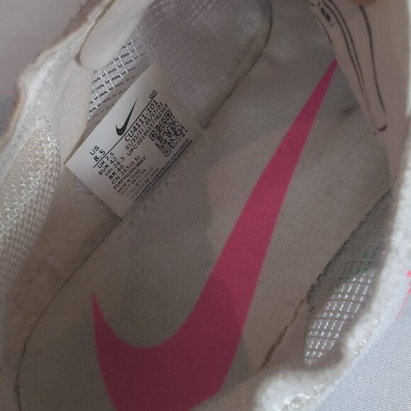 Nike ZoomX Vaporfly Next% 2 CU4111-101 US 8.5 M 10 W White Watermelon Pink Blue - Picture 15 of 16